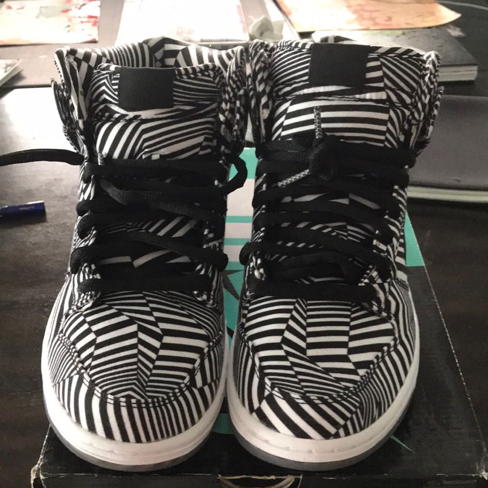 Nike Dunk High Premium Sb Sz. 10.5 “Geometric”